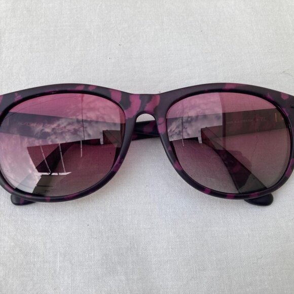 Sunjet By Carrera Women Sunglasses 5244 98 Plum Mirror Vintage Purple Shades - Picture 4 of 15